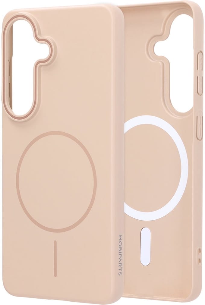 Mobiparts Slim Line Case geschikt voor Samsung Galaxy S26 - MagSafe Dune Sand