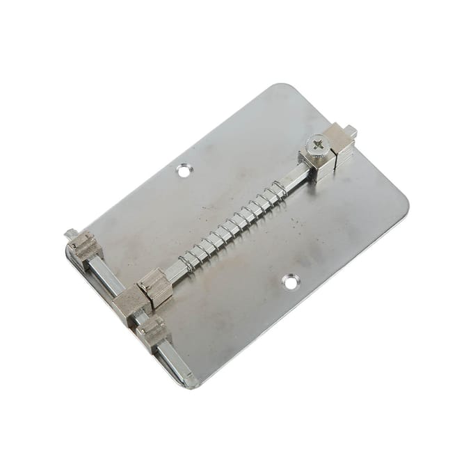 BES?001A Support de carte de circuit imprimé en acier inoxydable Fixation de maintenance de carte mère avec 3 réglables gray