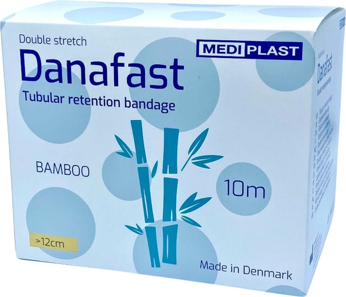 Danafast Bamboe Buisverband Double stretch >12cm dijen en kleine bovenlichamen