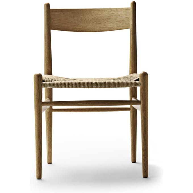 Carl Hansen & Søn CH36 Stoel  - eiken geolied - Vlecht natuur
