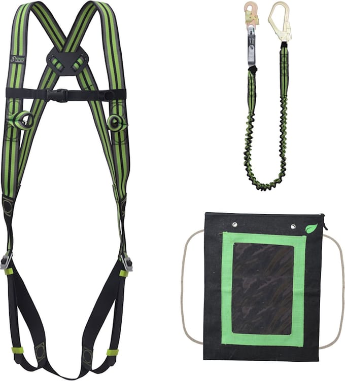 Kratos Complete set valbeveiliging Basic - Elastische weerhoudingslijn 2m