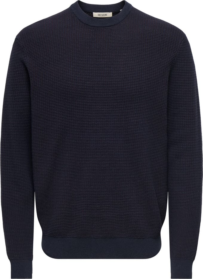 ONLY&SONS - ONSDAVE REG LS CREW NECK KNIT NOOS - Heren - Gebreide truien