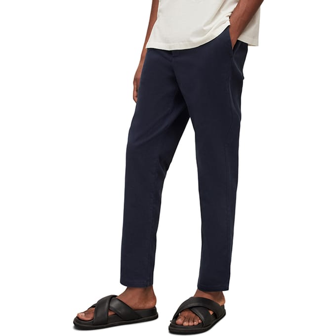 AllSaints Walde Chino Deep Sea Navy Maat: W36 | Chino's Outlet | Heren | Blauw