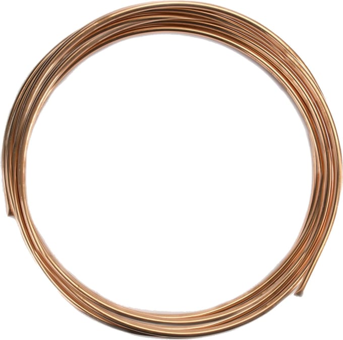 Gimeg Koperen leiding 8 mm 10 m - Overige gasfittingmateriaal -