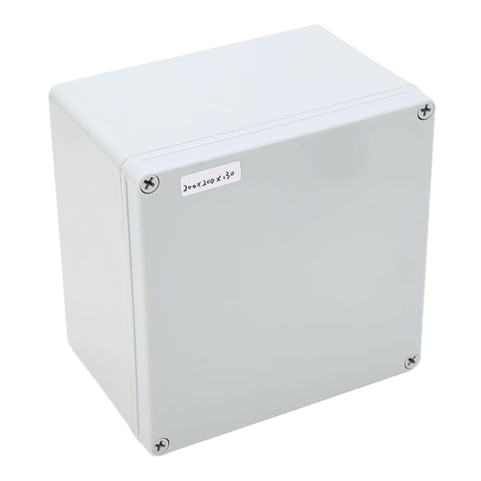 Aansluitdoos ABS Waterdicht IP67 Buiten Universeel 200 X 200 X 130mm Elektrische Projectbehuizing met