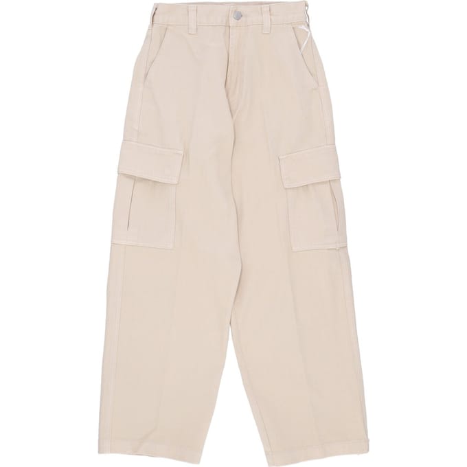 Lange heren cargo denim broek met grote pruik Clay