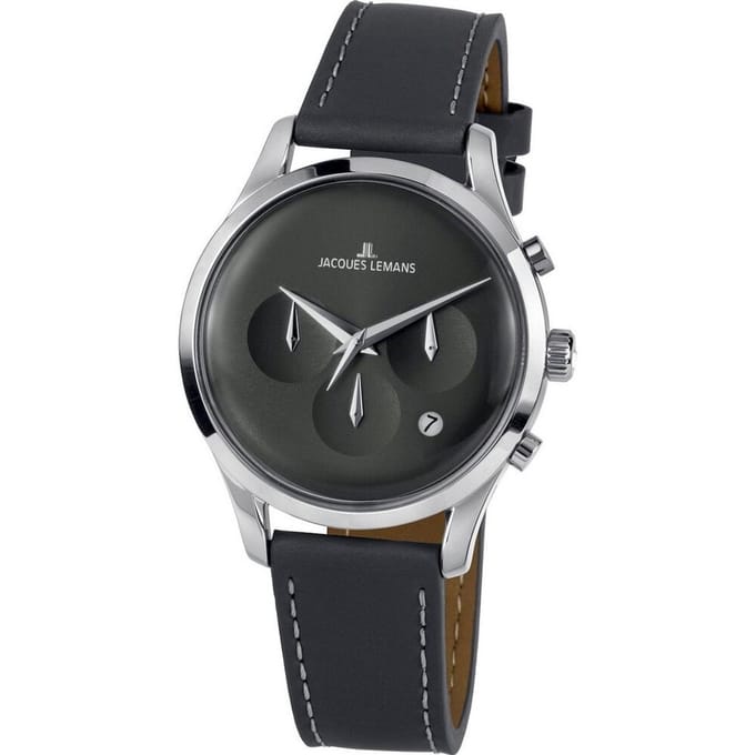 Jacques Lemans - 1-2067A - Polshorloge - Dames - Quartz - Retro Classic