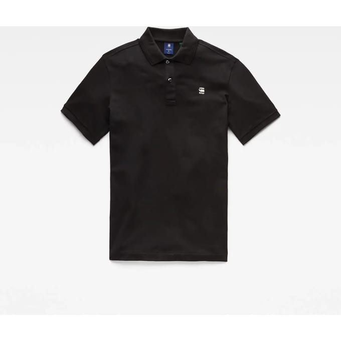G-STAR Dunda slim polo s\s Heren Poloshirt - dk black