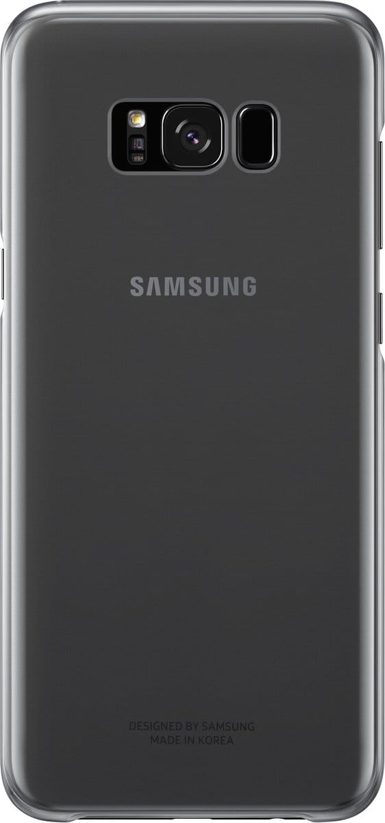 Samsung clear cover - zwart - voor Samsung G955 Galaxy S8 Plus