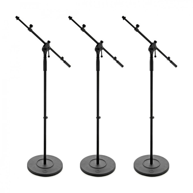 G4M Telescopische Boommicrofoonstatief, 3 Stuks