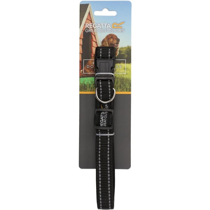 Regatta Premium Hondenhalsband (Zwart)