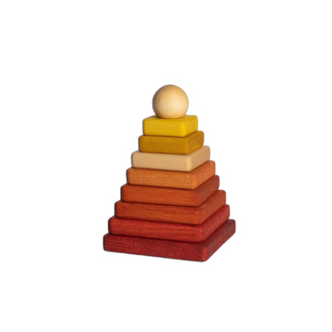 Pyramide carrée Wooden Story Montessori