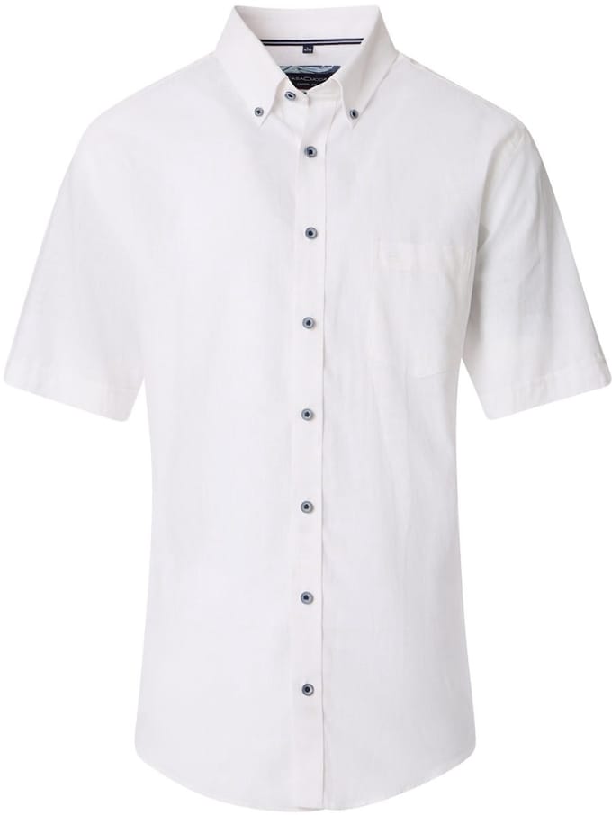 Casa Moda Casual Overhemd Korte Mouw Linnenmix 954457100-000 - XL