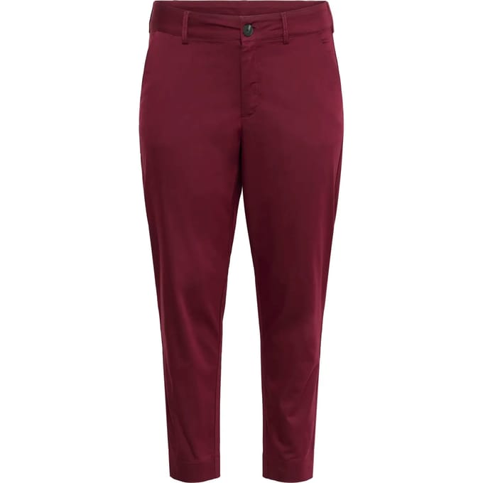 Damesbroek 7/8 chino KAFFE Curve KCLeana