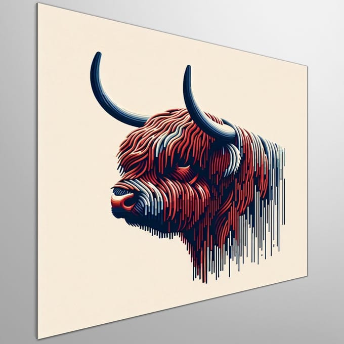 Kunstprint | Wanddecoratie | Dibond | 60 × 60 cm