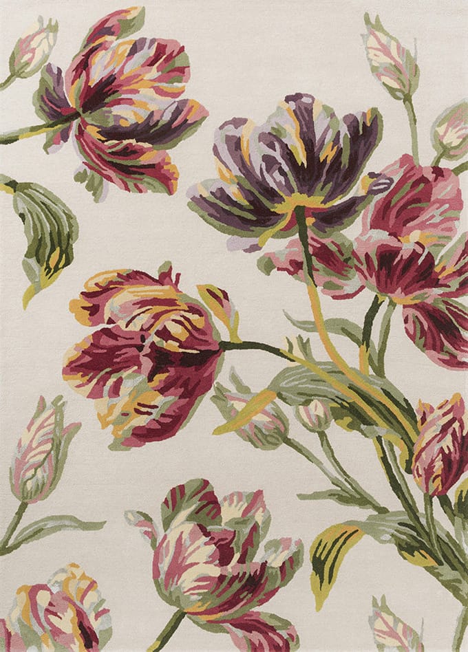 Laura Ashley Gosford Cranberry 81300 - 170 x 240 cm