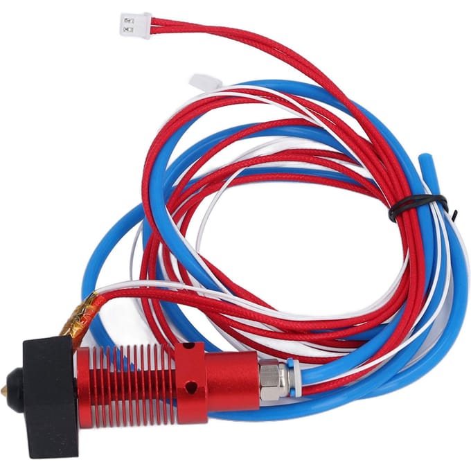3D Printer Extruder Hot End Kit Aluminiumlegering Ronde Koellichaam Extruder Hotend Vervanging voor red