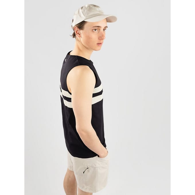 Hurley Oceancare Stripes Tanktop zwart