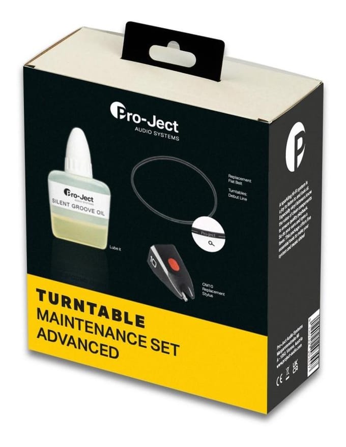 Onderhoudsset voor Pro-Ject DEBUT III platenspelers, Onderhoudsset Geavanceerd, Pro-Ject veelkleurig