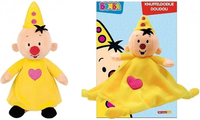 BUMBA Voordeelset Knuffeldoekje + Knuffel 20 cm