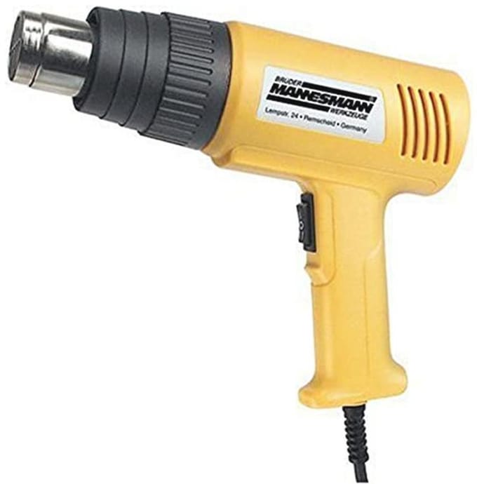 Krachtige Heteluchtventilator van 2000 Watt met 4 Accessoires