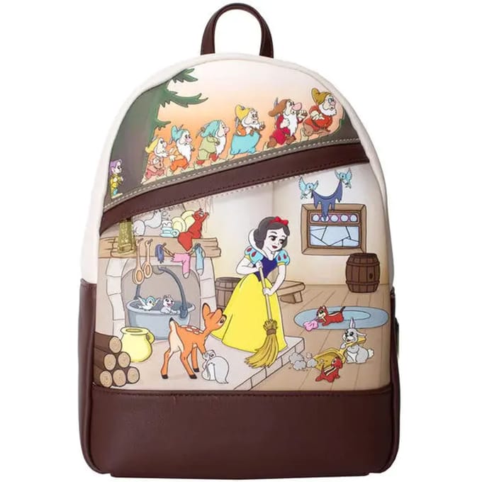 Loungefly: Disney Sneeuwwitje en de Zeven Dwergen Multi Scene Mini Rugzak