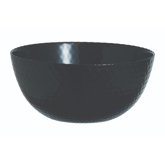 Saladekom Luminarc Pampille Zwart Glas (24 cm)