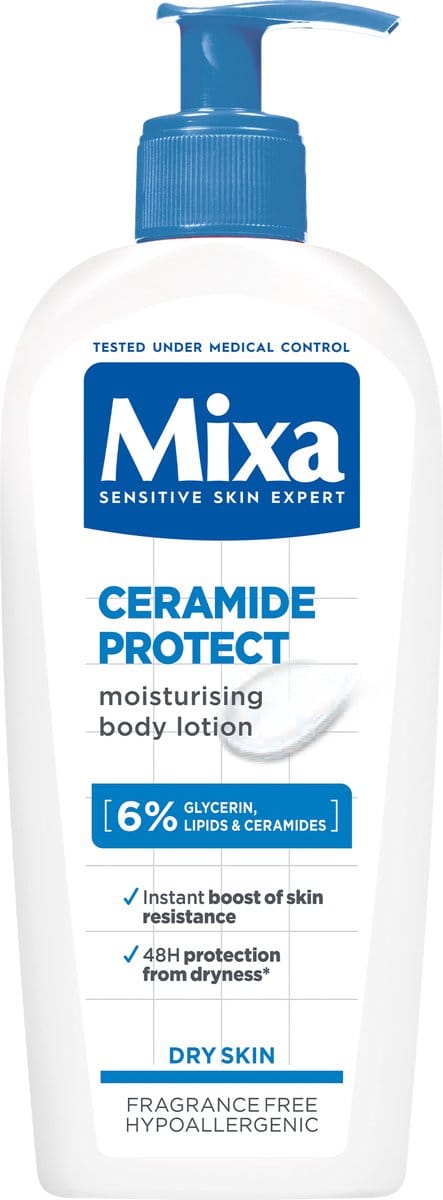 Mixa Ceramide Protect Hydraterende Bodylotion - Zeer Droge Huid - Lichaam en Handen - 250 ml