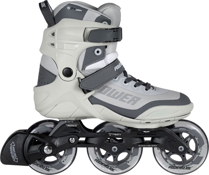 Powerslide Phuzion Krypton 100 Inlineskates Softboot Grijs Maat 37