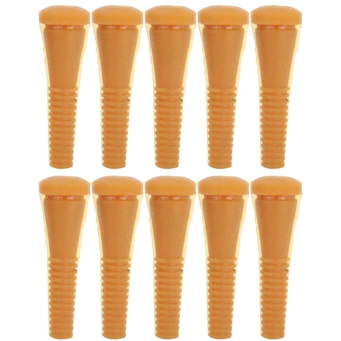 10 STUKS Rubber Veehouderij Pluimvee Ontharingsstaaf Machine voor Kip Eend Gans AccessoireDraad beige