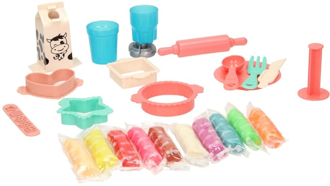 Kleiset Melk en Eten - 10 Kleuren Klei