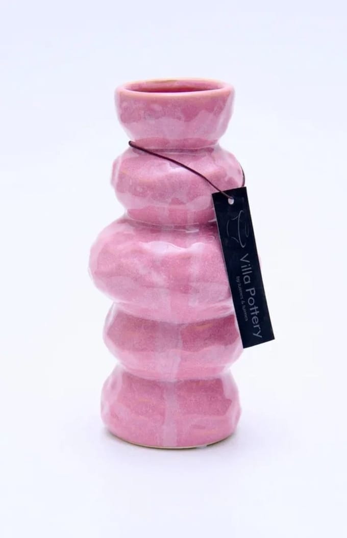 Vaas - Villa Pottery - Decoratie - Woondecoratie - Keramiek - Summer 5 - Pink