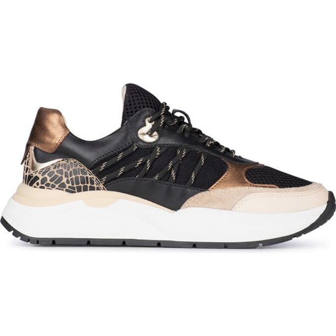 PS Poelman CHARU - maat 39 - Dames Sneakers - Beige met combinatie