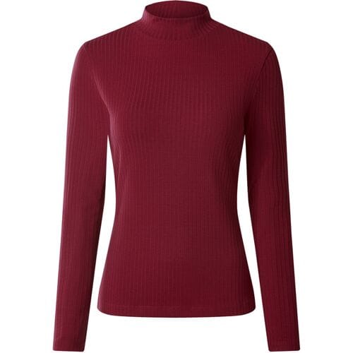 ESMARA Dames geribde trui (Rood, S (36/38))
