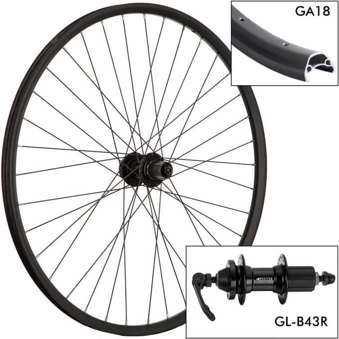 Fietswiel Krayton KR-18 29' 36H - B43R 9x135 SHI 8/9/10v