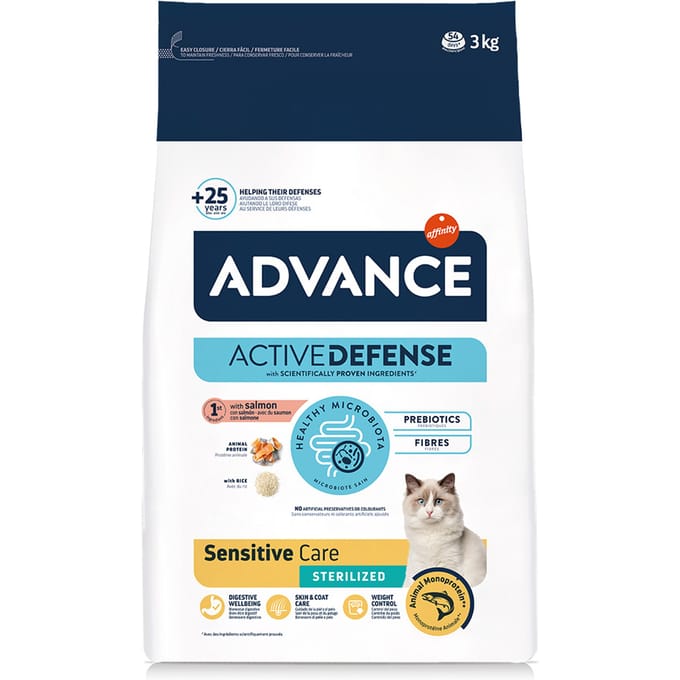 Advance - Sterilized Sensitive - Salmon - Kattenvoer - 1,5 kg