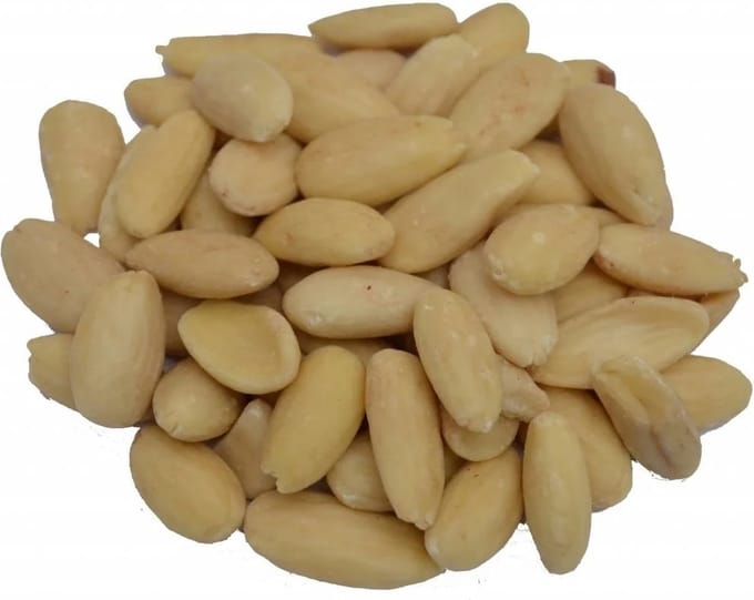 De Kruidenbaron - Amandelen wit - zak 250 gram