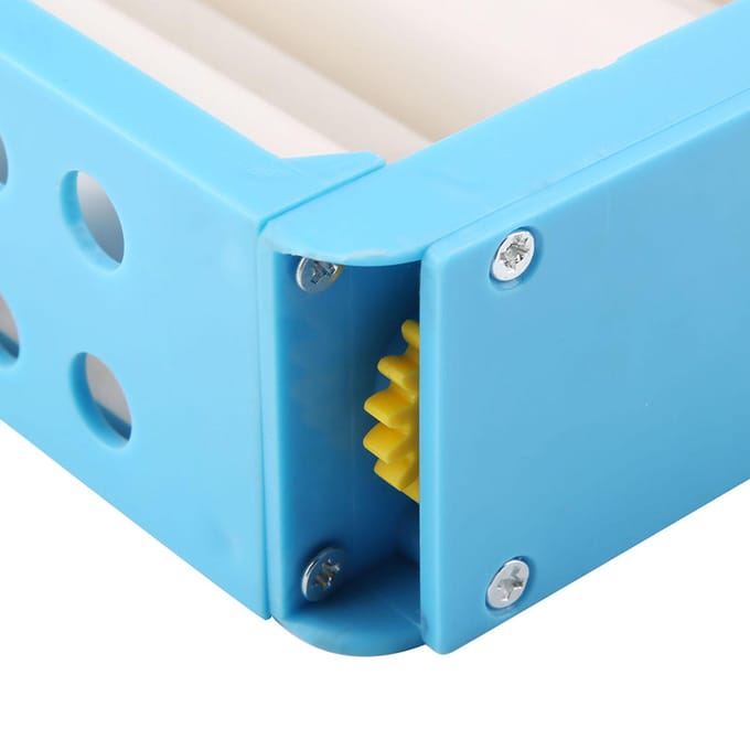 Plastic Duurzaam Roterend Automatisch Rollerpatroon Eierdraaier Incubatieaccessoire white