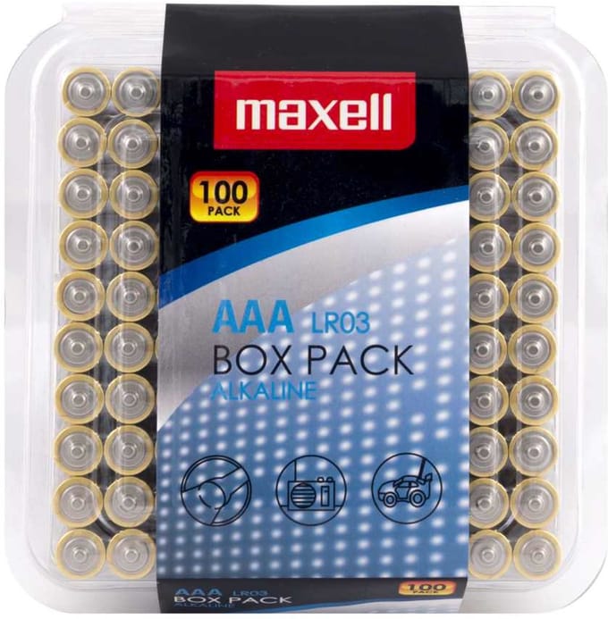100 x AAA Mini Penlite Alkaline batterijen