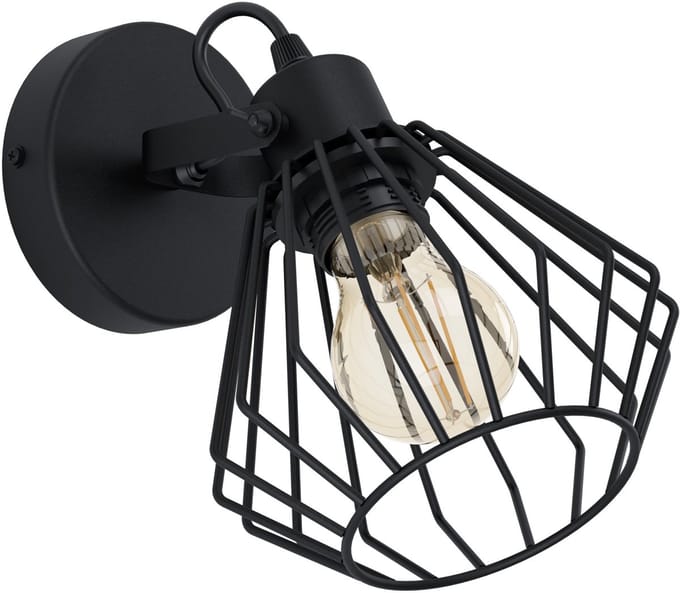 EGLO Tabillano Spot - E27 - Ø 11 cm - Zwart