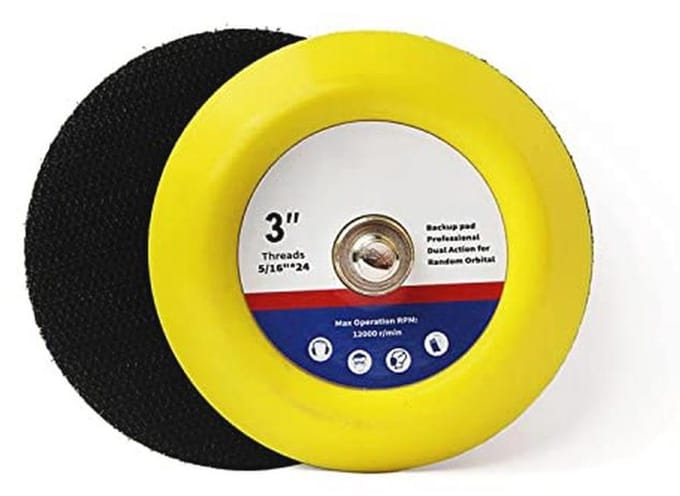 3" Backer Plaat Pad voor Auto Polijstmachine - 2 Stuks