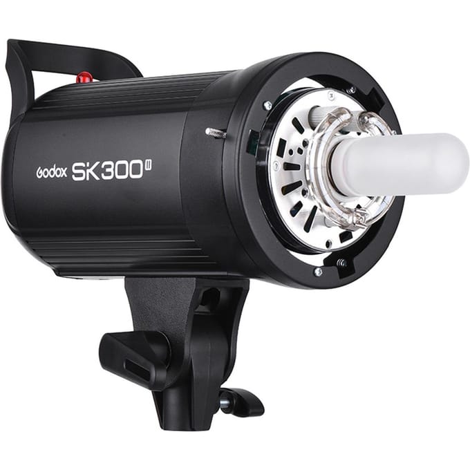 Godox SK300II Professionele compacte 300Ws studioflitser Stroboscooplamp Ingebouwd Godox 2.4G Draadloos X EU Plug gray