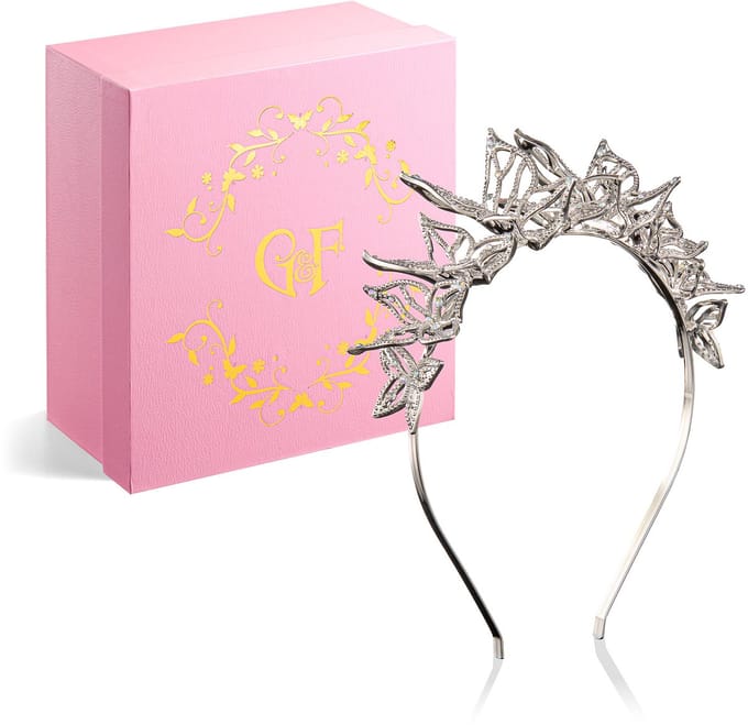 Wicked Glinda Wedding Tiara Butterflies