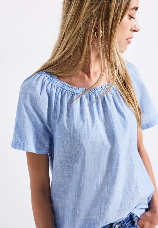 Chambray blouse