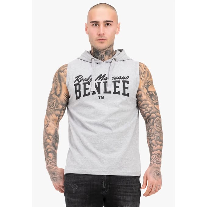 Benlee Darry mouwloos T-shirt met capuchon regular fit