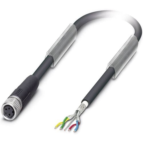 Phoenix Contact 1543304 Sensor/actuator dataconnector, geassembleerd M8 Aantal polen (sensoren): 4 Bus, recht 5.00 m 1 stuk(s)