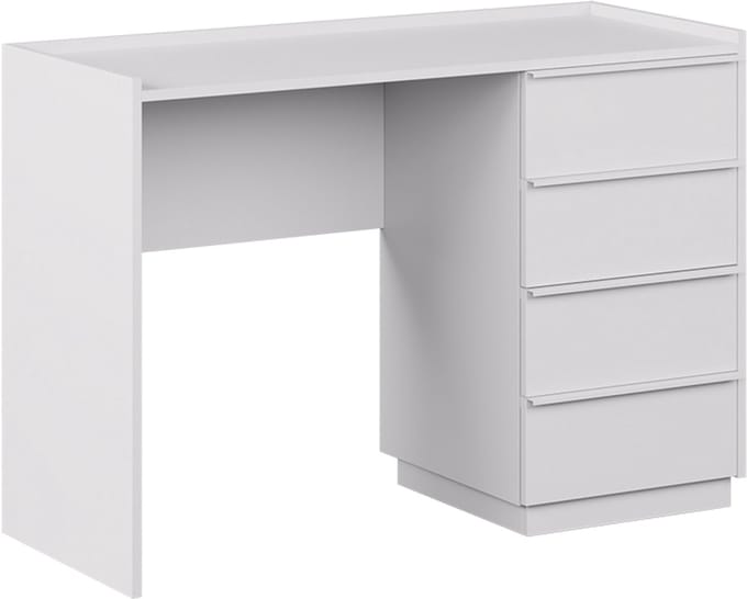 Vicco Viktoria Bureau – 110 x 45 cm met 4 laden Wit