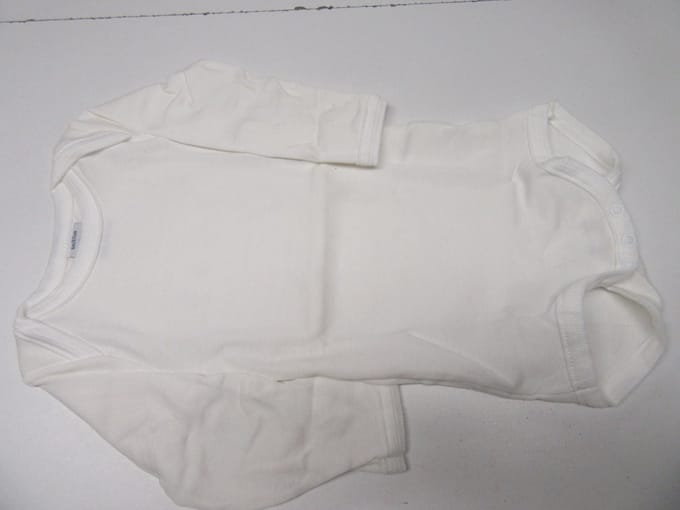 Petit Bateau - 3 pack - Body - Romper lange mouw - Effen wit - 6 maand 67