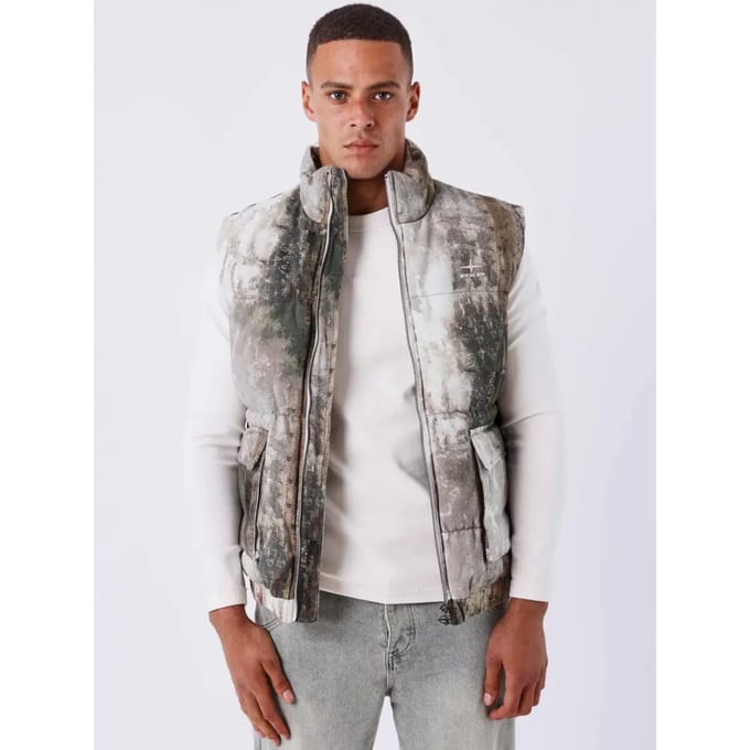 Mouwloos donsjack Project X Paris Realtree