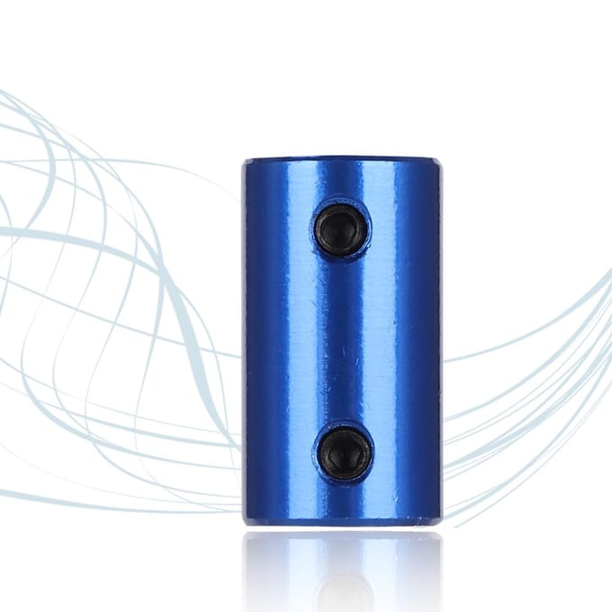 5 STKS 3D Printers Stappenmotor Aluminiumlegering Wiel Koppeling As Stijve Koppeling 5*8mm black